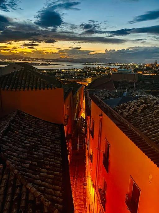 Ferienwohnung Castello Attic Sunset Terrace Cagliari Exterior foto