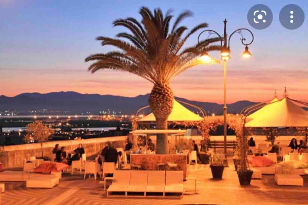 Ferienwohnung Castello Attic Sunset Terrace Cagliari Exterior foto